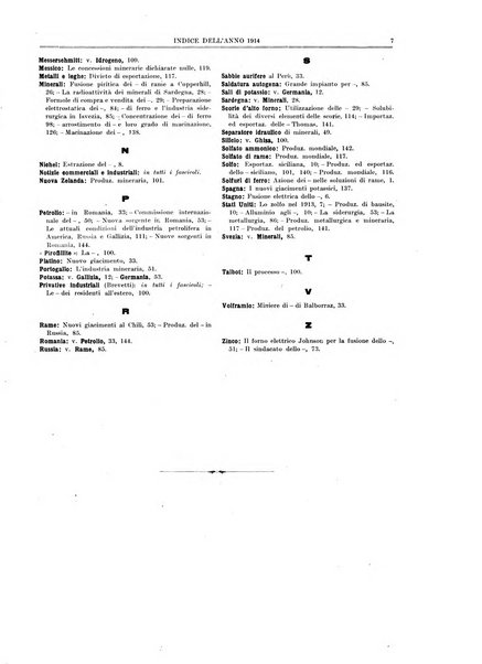 Rassegna mineraria metallurgica e chimica