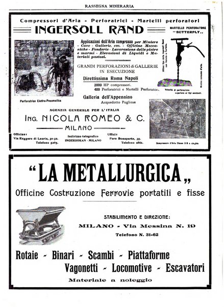 Rassegna mineraria metallurgica e chimica