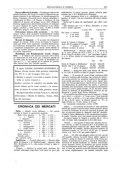 Rassegna mineraria metallurgica e chimica