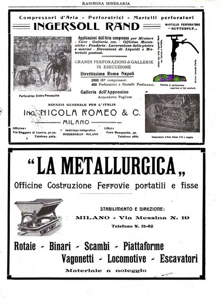 Rassegna mineraria metallurgica e chimica