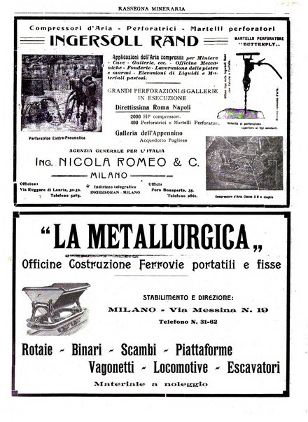 Rassegna mineraria metallurgica e chimica