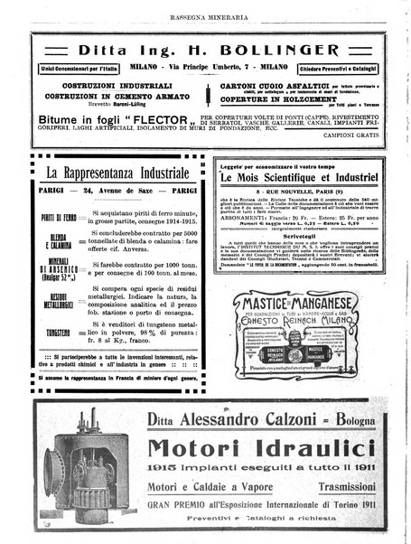 Rassegna mineraria metallurgica e chimica