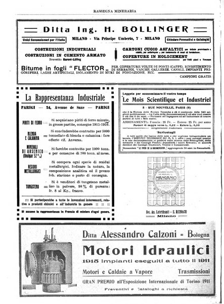 Rassegna mineraria metallurgica e chimica