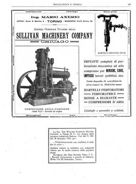 Rassegna mineraria metallurgica e chimica