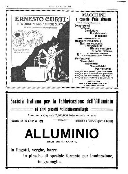 Rassegna mineraria metallurgica e chimica