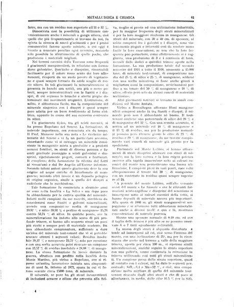 Rassegna mineraria metallurgica e chimica