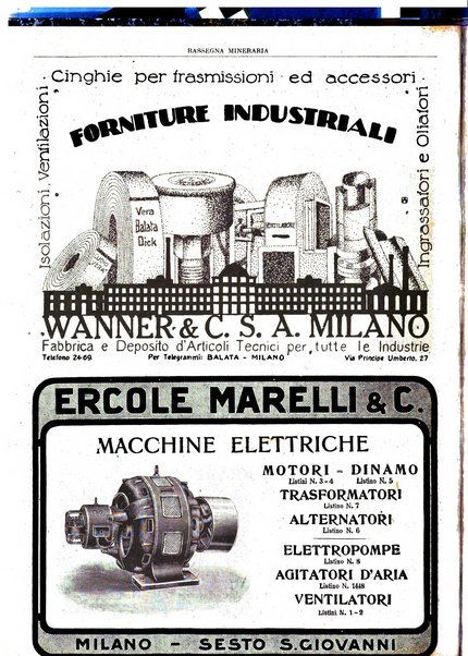 Rassegna mineraria metallurgica e chimica