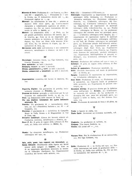 Rassegna mineraria metallurgica e chimica