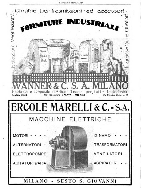 Rassegna mineraria metallurgica e chimica