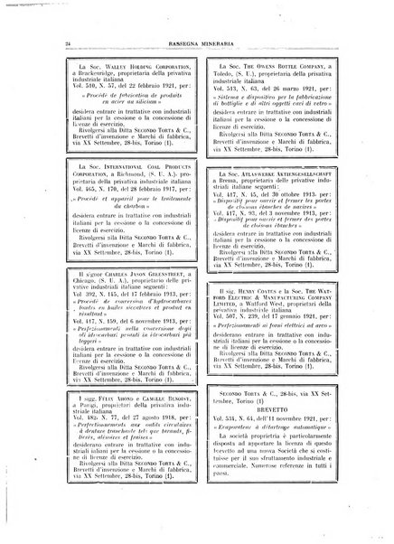 Rassegna mineraria metallurgica e chimica