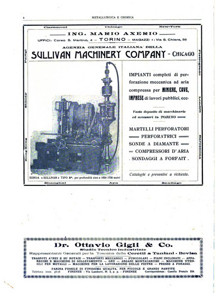 Rassegna mineraria metallurgica e chimica