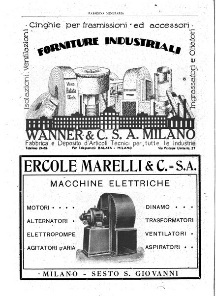 Rassegna mineraria metallurgica e chimica