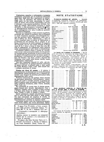 Rassegna mineraria metallurgica e chimica