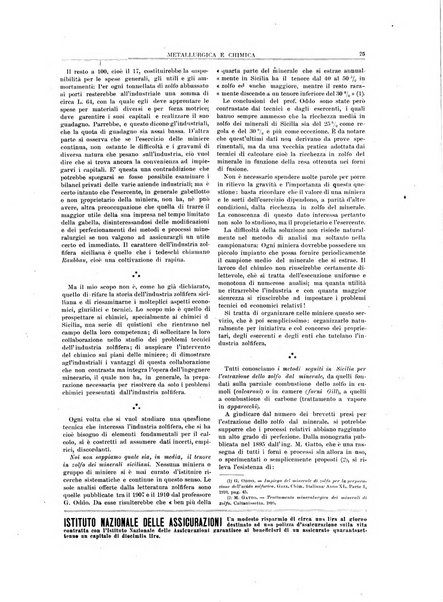 Rassegna mineraria metallurgica e chimica