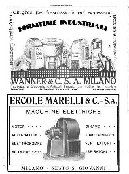 Rassegna mineraria metallurgica e chimica