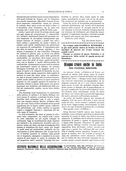 Rassegna mineraria metallurgica e chimica