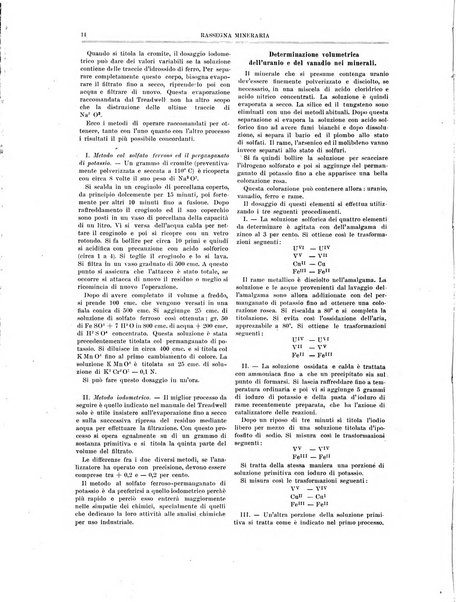 Rassegna mineraria metallurgica e chimica