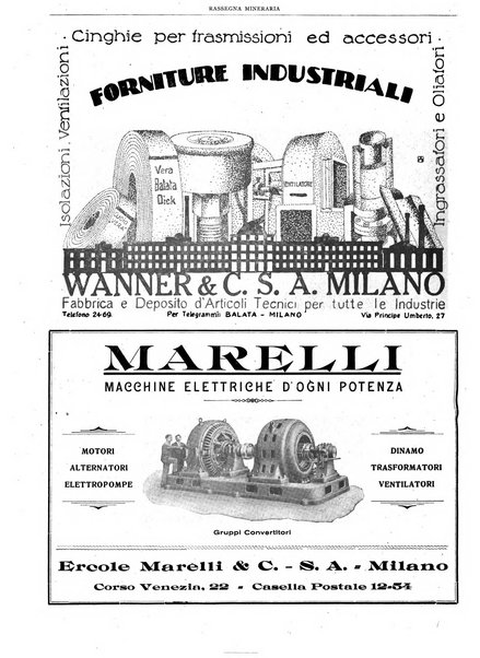 Rassegna mineraria metallurgica e chimica