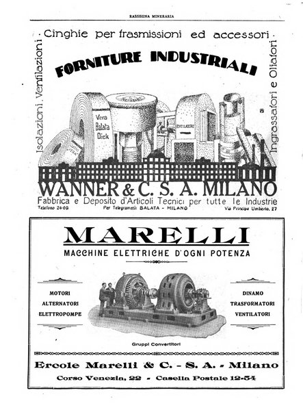 Rassegna mineraria metallurgica e chimica