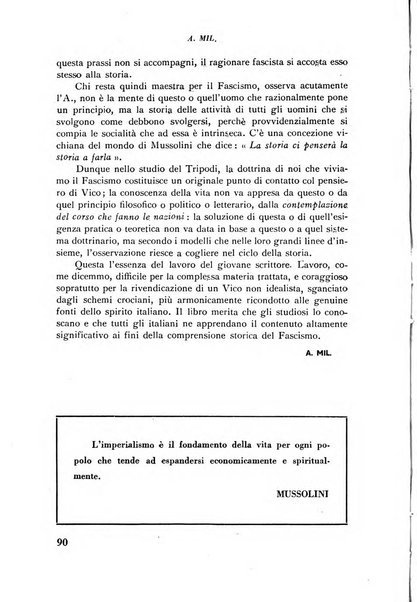 Universalità fascista rassegna mensile dell'espansione rivoluzionaria e della vita universitaria