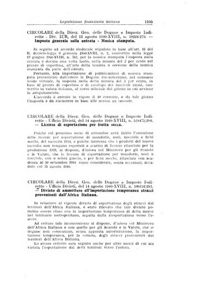 Rassegna di legislazione finanziaria italiana ed estera e notiziario statistico