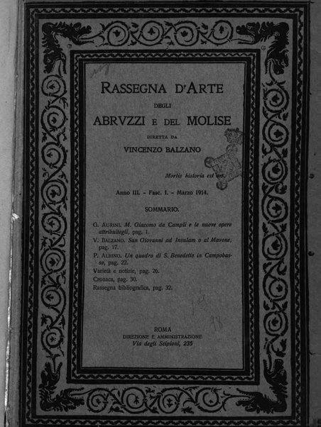 Rassegna d'arte degli Abruzzi e del Molise