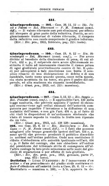 Il dizionario penale rassegna completa di giurisprudenza e dottrina. Parte prima, Codici