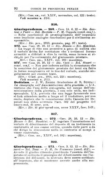 Il dizionario penale rassegna completa di giurisprudenza e dottrina. Parte prima, Codici