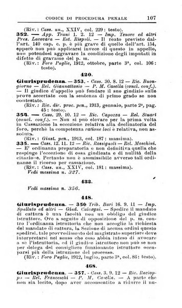 Il dizionario penale rassegna completa di giurisprudenza e dottrina. Parte prima, Codici