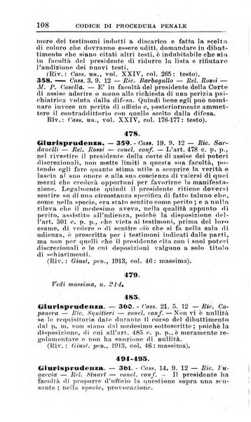 Il dizionario penale rassegna completa di giurisprudenza e dottrina. Parte prima, Codici