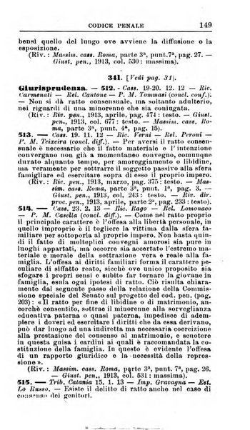 Il dizionario penale rassegna completa di giurisprudenza e dottrina. Parte prima, Codici