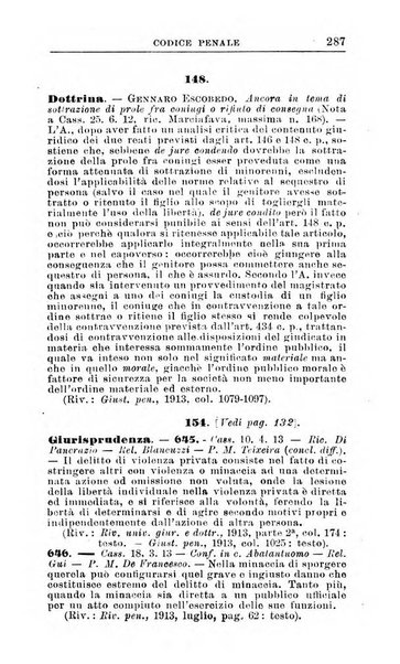 Il dizionario penale rassegna completa di giurisprudenza e dottrina. Parte prima, Codici