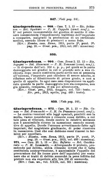 Il dizionario penale rassegna completa di giurisprudenza e dottrina. Parte prima, Codici