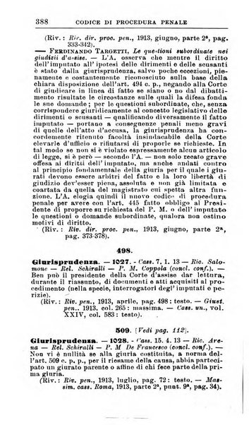 Il dizionario penale rassegna completa di giurisprudenza e dottrina. Parte prima, Codici