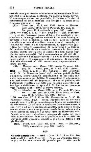 Il dizionario penale rassegna completa di giurisprudenza e dottrina. Parte prima, Codici