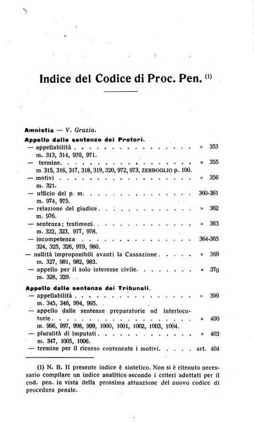 Il dizionario penale rassegna completa di giurisprudenza e dottrina. Parte prima, Codici