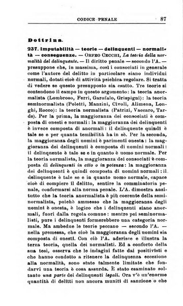 Il dizionario penale rassegna completa di giurisprudenza e dottrina. Parte prima, Codici