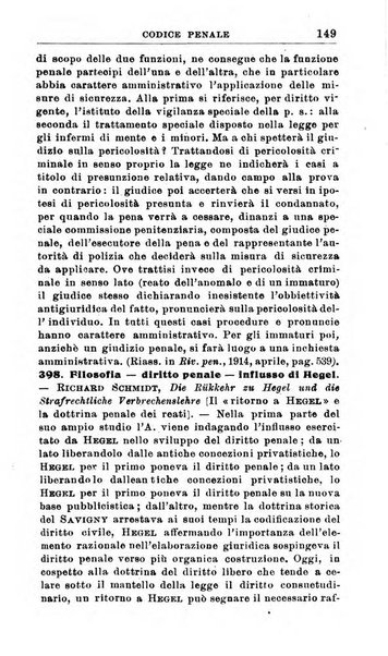 Il dizionario penale rassegna completa di giurisprudenza e dottrina. Parte prima, Codici