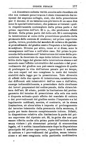 Il dizionario penale rassegna completa di giurisprudenza e dottrina. Parte prima, Codici