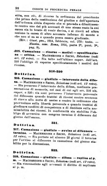 Il dizionario penale rassegna completa di giurisprudenza e dottrina. Parte prima, Codici