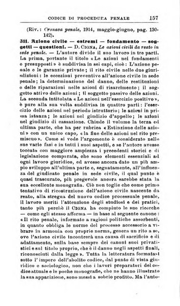 Il dizionario penale rassegna completa di giurisprudenza e dottrina. Parte prima, Codici