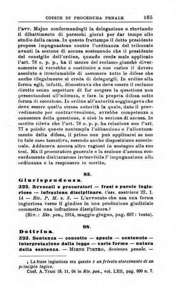 Il dizionario penale rassegna completa di giurisprudenza e dottrina. Parte prima, Codici