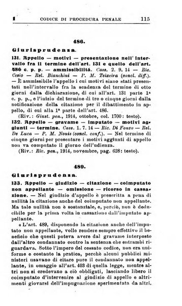 Il dizionario penale rassegna completa di giurisprudenza e dottrina. Parte prima, Codici