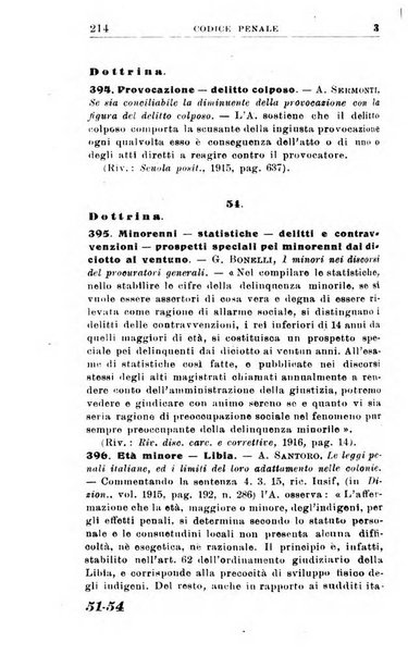 Il dizionario penale rassegna completa di giurisprudenza e dottrina. Parte prima, Codici