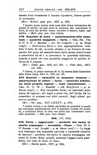 Il dizionario penale rassegna completa di giurisprudenza e dottrina. Parte prima, Codici