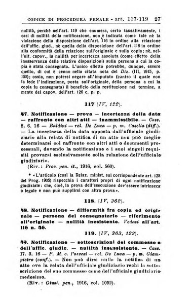 Il dizionario penale rassegna completa di giurisprudenza e dottrina. Parte prima, Codici