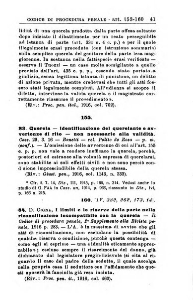 Il dizionario penale rassegna completa di giurisprudenza e dottrina. Parte prima, Codici