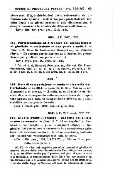 Il dizionario penale rassegna completa di giurisprudenza e dottrina. Parte prima, Codici