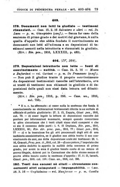 Il dizionario penale rassegna completa di giurisprudenza e dottrina. Parte prima, Codici