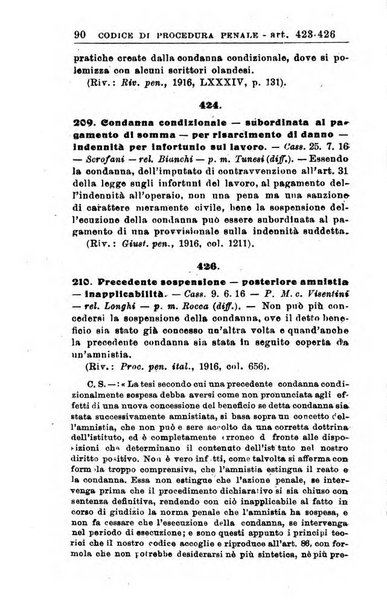 Il dizionario penale rassegna completa di giurisprudenza e dottrina. Parte prima, Codici